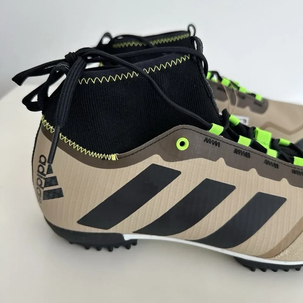 Adidas The Gravel Cycling Shoe Mens 8 Hiking Sneakers Beige Black GX1664 Women 9